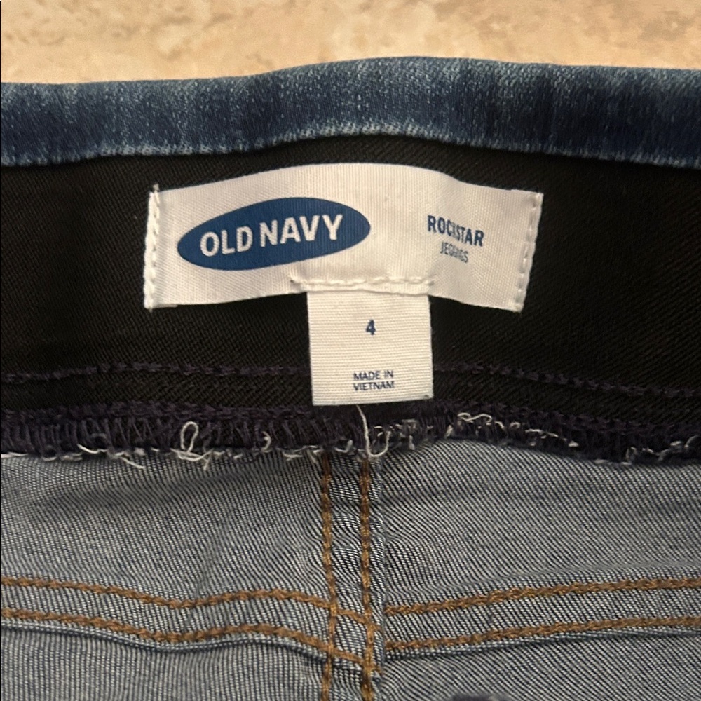 Old Navy Midnight Blue Skinny Jeans - Picture 4 of 4